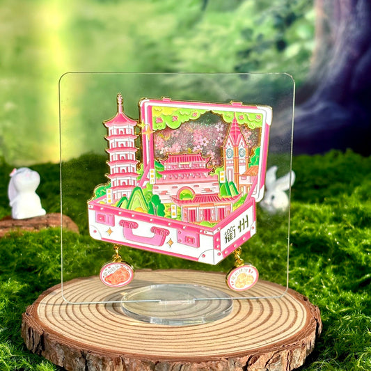 Quzhou Traveling Case Fridge Magnet