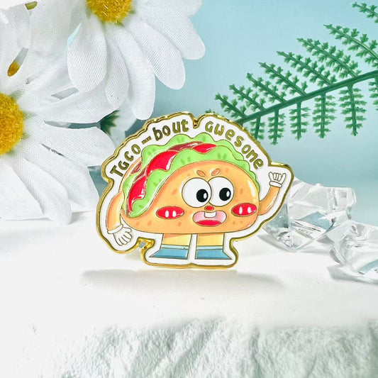 Taco-bout Awesome Badge